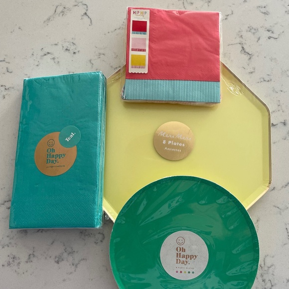 Meri Meri Other - NWT Meri Meri & My Mind’s Eye Party Supplies(see details below)